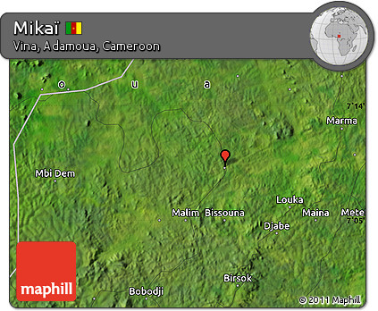 Satellite Map of Mikaï