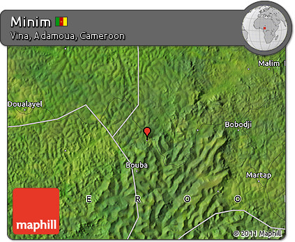 Satellite Map of Minim