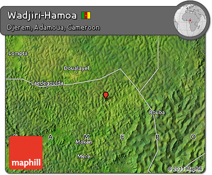 Satellite Map of Wadjiri-Hamoa
