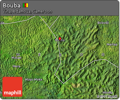 Satellite Map of Bouba