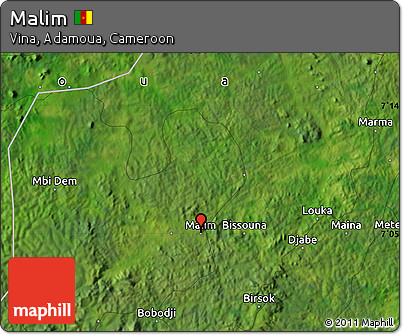 Satellite Map of Malim