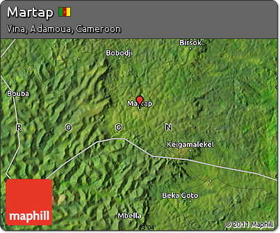 Satellite Map of Martap