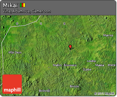 Satellite Map of Mikaï