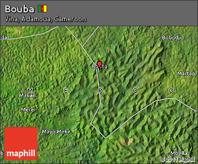 Satellite Map of Bouba
