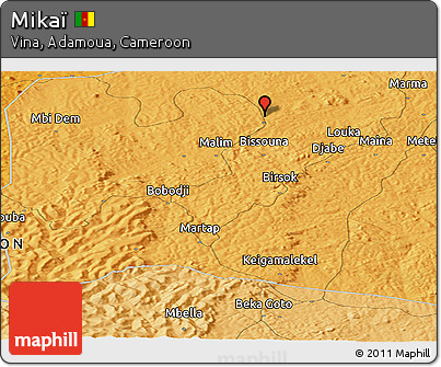 Political Panoramic Map of Mikaï