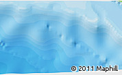 Political 3D Map of the area around 6° 59' 36" N, 12° 40' 30" W