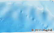 Shaded Relief 3D Map of the area around 6° 59' 36" N, 12° 40' 30" W