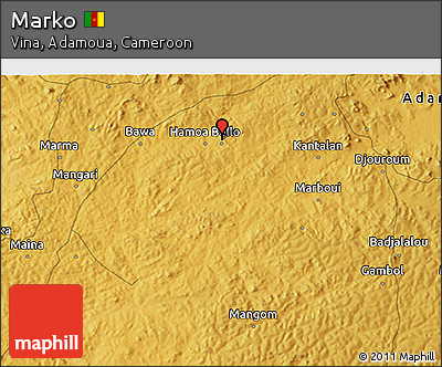 Physical 3D Map of Marko