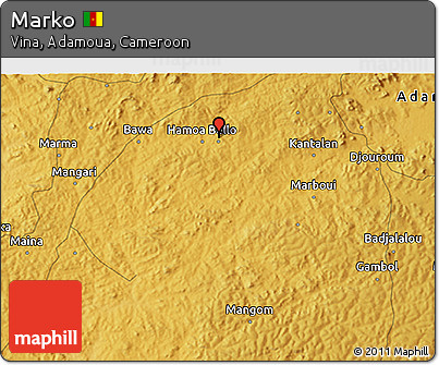 Physical 3D Map of Marko