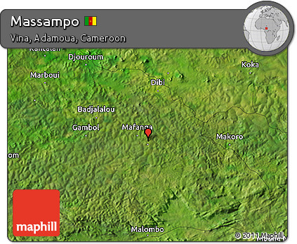 Satellite 3D Map of Massampo
