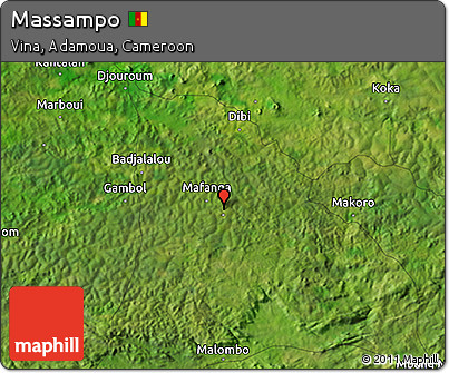 Satellite 3D Map of Massampo