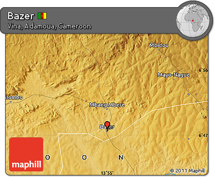 Physical Map of Bazer