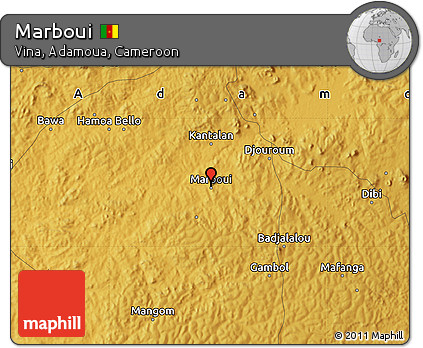 Physical Map of Marboui