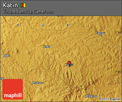 Physical Map of Katin