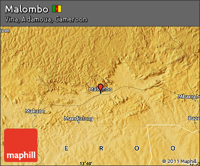 Physical Map of Malombo