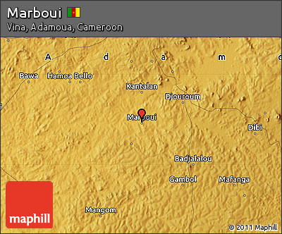 Physical Map of Marboui