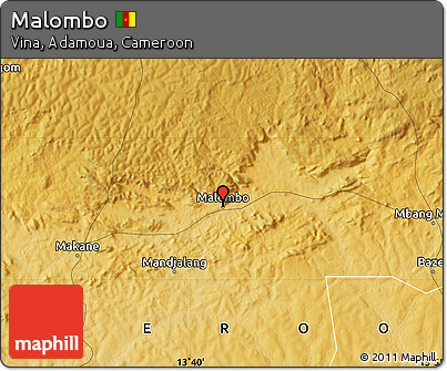 Physical Map of Malombo