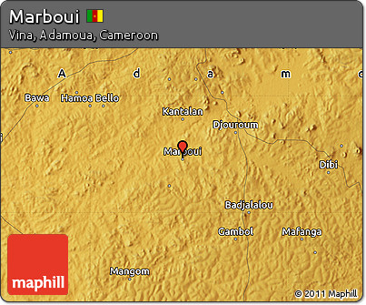 Physical Map of Marboui