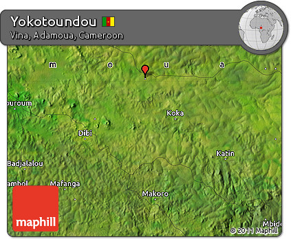 Satellite Map of Yokotoundou