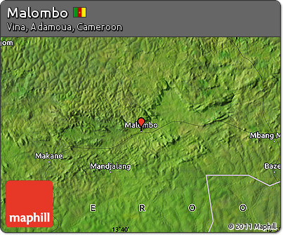 Satellite Map of Malombo