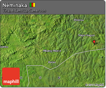 Satellite Map of Néminaka