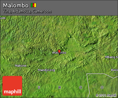 Satellite Map of Malombo