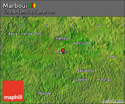 Satellite Map of Marboui