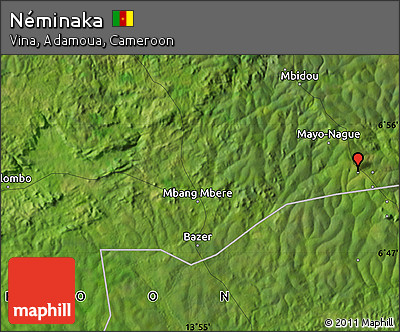 Satellite Map of Néminaka