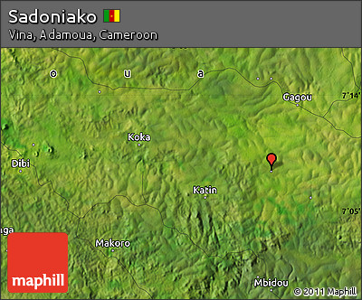 Satellite Map of Sadoniako