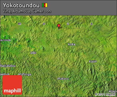 Satellite Map of Yokotoundou
