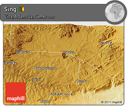 Physical 3D Map of Sing