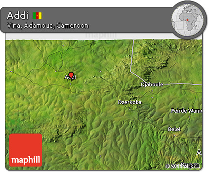 Satellite 3D Map of Addi