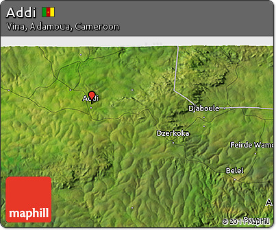 Satellite 3D Map of Addi