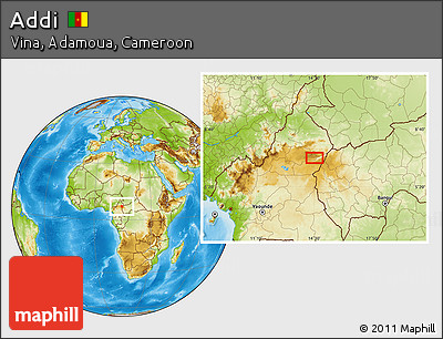 Physical Location Map of Addi