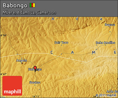 Physical Map of Babongo