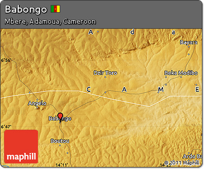 Physical Map of Babongo
