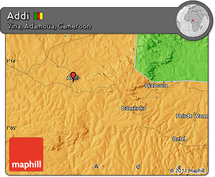 Political Map of Addi