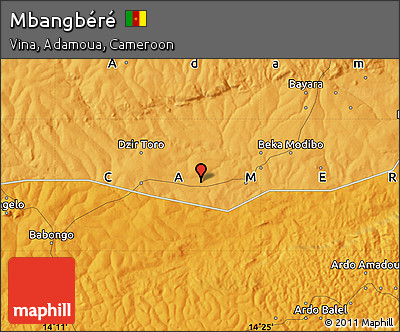 Political Map of Mbangbéré