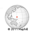 Outline Map of the Area around 6° 59' 36" N, 151° 22' 30" E, rectangular outline