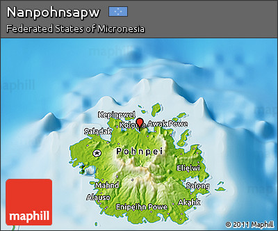 Physical 3D Map of Nanpohnsapw