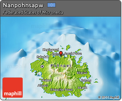 Physical 3D Map of Nanpohnsapw