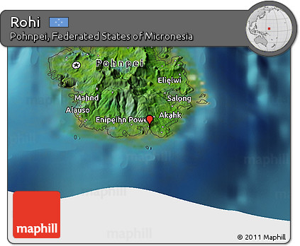 Satellite 3D Map of Rohi