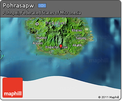 Satellite 3D Map of Pohrasapw