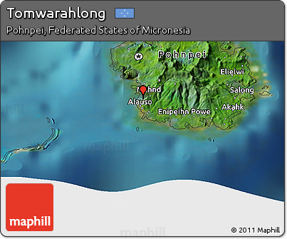 Satellite 3D Map of Tomwarahlong