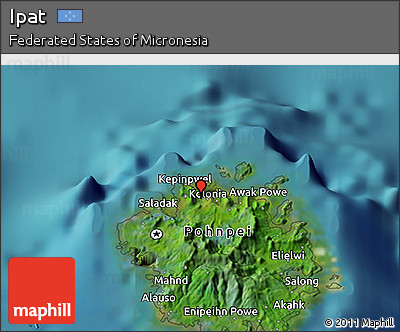 Satellite 3D Map of Ipat