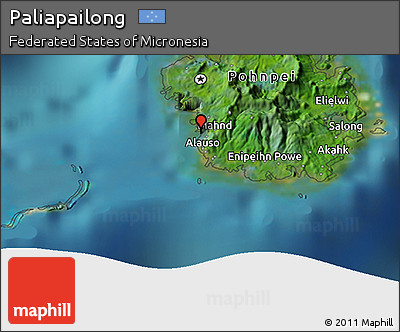 Satellite 3D Map of Paliapailong