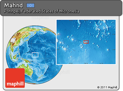 Physical Location Map of Mahnd