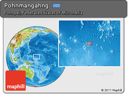Physical Location Map of Pohnmangahng