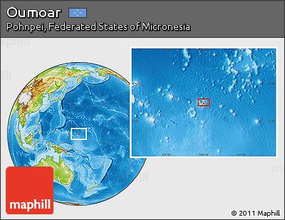 Physical Location Map of Oumoar
