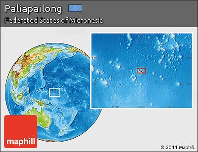 Physical Location Map of Paliapailong